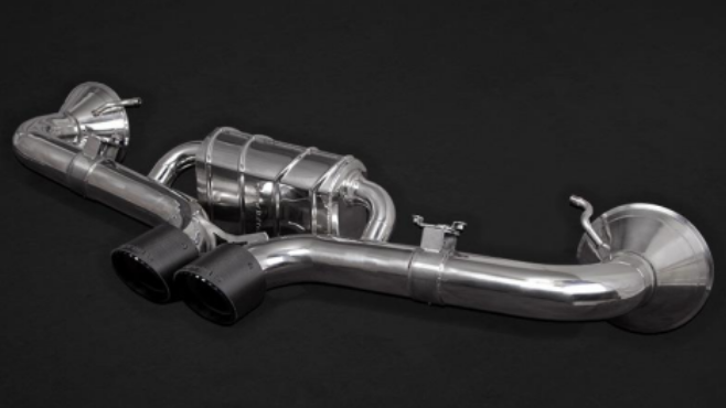 Photo of Capristo Full Sport Exhaust with Sport Cats with Tailpipes for the Porsche 992 GT3 RS - Image 5